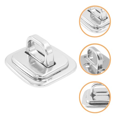 SUPVOX 2pcs Laptop Lock Anchor Fixed Base Security Plate Zinc Alloy Anti-Theft Solution Compatible with Notebook for Office and School Use