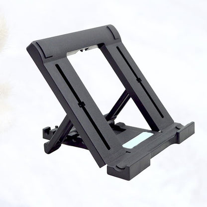 ARTIBETTER Adjustable Portable Tablet Holder Stand Mini Folding Flat Plate Bracket Compatible with Tablets and Laptops for Vertical and Horizontal Viewing