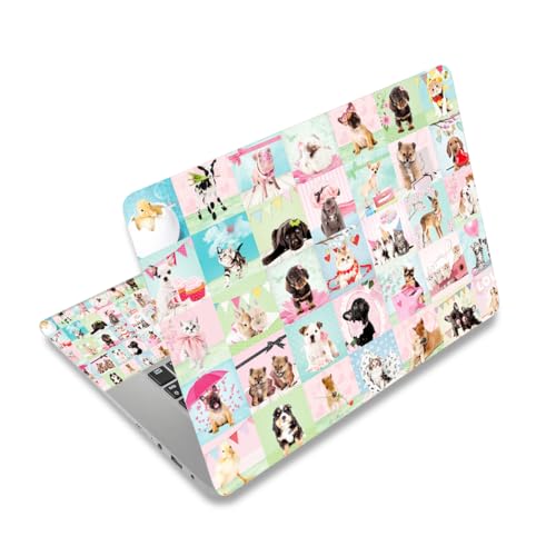 Laptop Skin Sticker Decal,12" 13" 13.3" 14" 15" 15.4" 15.6" Laptop Skin Sticker Protector Cover for Toshiba Hp Samsung Dell Apple Acer Leonovo Sony Asus Laptop Notebook (Cute Animal) - color: Cute Animal