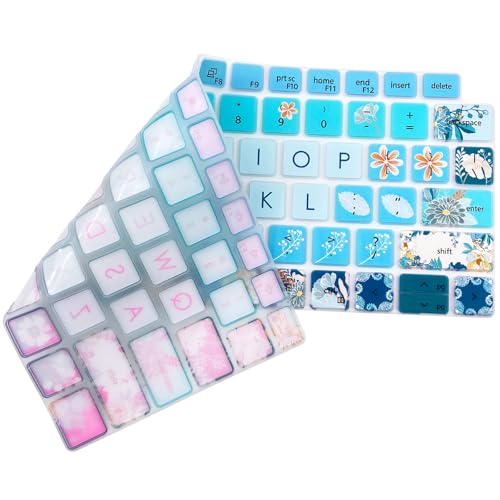 Silicone Keyboard Cover Skin for Dell Latitude 3000 3340 13.3"(2023)/ 5320 5330 5340 5350 13.3"/ 7320 7330 7340 7350,Peony - color: Peony