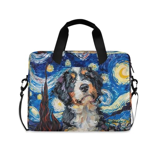 ALAZA Purple Dragon Laptop Case Bag Sleeve Portable Crossbody Messenger Briefcase w/Strap Handle, 13 14 15.6 inch - color: Multicolor15