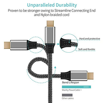 USB C to Mini Displayport (4K@60Hz), Thunderbolt 3 to Mini DisplayPort Adapter for iPhone 15/16/17 Series, M2-M4 MacBook, MacBook Air/Pro 2018-2025, Galaxy S21-S25, Steam Deack and Rog Ally