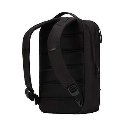 Incase Compact City Backpack with Diamond Ripstop – 18L Everyday Travel Tech Backpack and Laptop Bag for Work or School – Three Pockets, 16” Padded Laptop Sleeve, Quick Access Pocket – Black - color: Diamond Ripstop Black