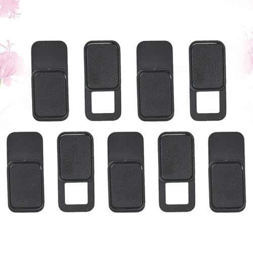 OSALADI Webcam Cover Slider for Privacy Protection 9pcs Metal Oval Shaped and Heat Resistance Compatible with Laptop Tablet and Phone Cameras