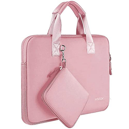 Hseok Laptop Sleeve 13.3 inch Case with Small Case, Compatible with MacBook Neo 14, MacBook Pro 14 M5/M4/M3/M2/M1, XPS 14 and Most 13.3 inch Notebooks, Neoprene Computer Handbag,P01K01 - color: P01k01, size: 13.3"