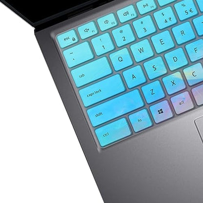 Colorful Keyboard Cover for Dell Inspiron 16 5630 5635 5620 5625 7635 7630, Dell Inspiron 14 5430 5435 7430 7435 5420 5425 7420 7425 7415 Keyboard Skin, Dell Inspiron 13 5310, Latitude 3320 3420 - color: Colorful