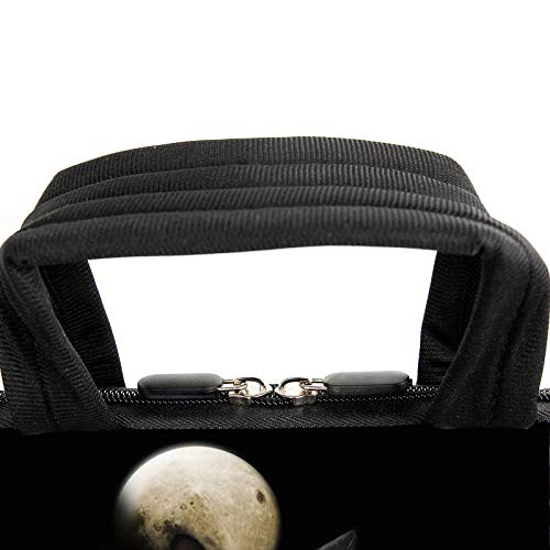 AMARY 14" 15" 15.4" 15.6" laptop sleeve chromebook case adjustable shoulder strap with handle accessory pocket for men women (Cat) - color: Cat