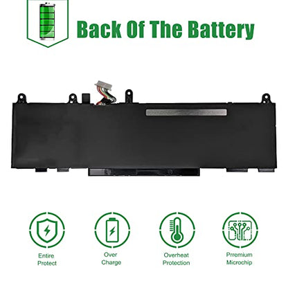 WP03XL M73466-005 Laptop Battery Replacement for Hp EliteBook 830 835 840 845 860 865 G9 G10 X360 1040 ZBook Firefly 14 G9 G10 Series Notebook HSTNN-OB2J M64304-AC1 11.58V 51.3Wh