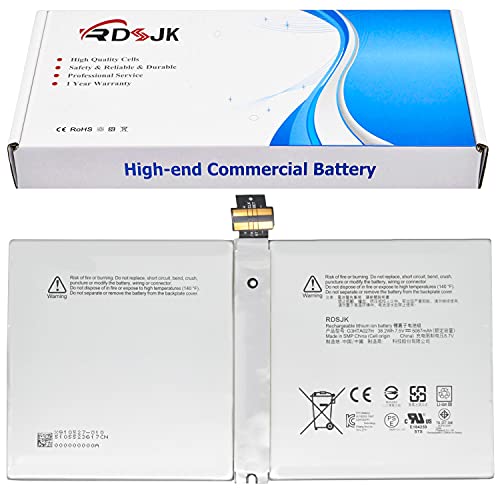 G3HTA027H DYNR01 Laptop Battery for Microsoft Surface Pro 4 Pro4 1724 12.3" Series Tablet DYNRO1 G3HTA026H 7.5V 38.2Wh 5087mAh with Tools