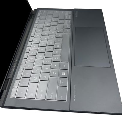 Ultra Thin Keyboard Cover for 2025 2024 ASUS ZenBook 14/ZenBook 14X UX3404 UX3405, ZenBook 14 Q425 Q415 Q410VA Q420 Q420VA, ZenBook Flip 14 OLED UP3404, ZenBook Pro UX6404 14 inch Laptop US Layout