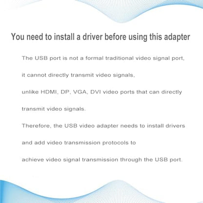 Mindorlen USB to VGA Adapter for Monitor MacBook, VGA to USB 3.0/2.0 Converter 1080P Multi-Display Video Cable for Laptop Desktop PC to Monitors, Projector, TV. (Not Support Chromebook)
