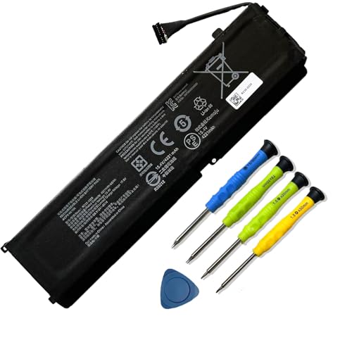RC30-0328 RZ09-0328 Laptop Battery Replacement for Razer Blade 15 Base 2020/2021 RZ09-0328X RZ09-03289 RZ09-03287 RZ09-03286 RZ09-0369 RZ09-03287E22 RZ09-0410x RZ09-0330X RZ09-03304x - size: 9.60*2.52*0.45 inch RC30-0328