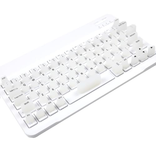 Keyboard Cover for Long Nails, Acrylic Gel Nails - Silicone Keyboard Protector Skin with Raised Keys for Typing and Gaming, Compatible with MacBook Pro/Air 13"/14"/15"/16" 2020-2025 (White) - color: White