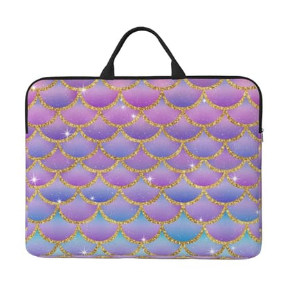 Laptop Case 14 Inch, Soft Shockproof Laptop Sleeve with Handle, Protective Bag - color: Pattern (666)