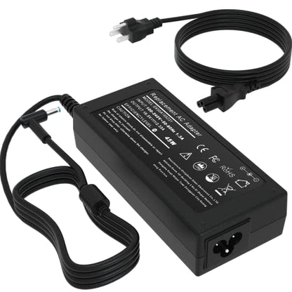 45W 19.5V 2.31A Charger for HP 14" 15" 15.6" 17" Laptop | 741727-001, Compatible with HP Pavilion/Stream, AC Adapter Replacement Wire