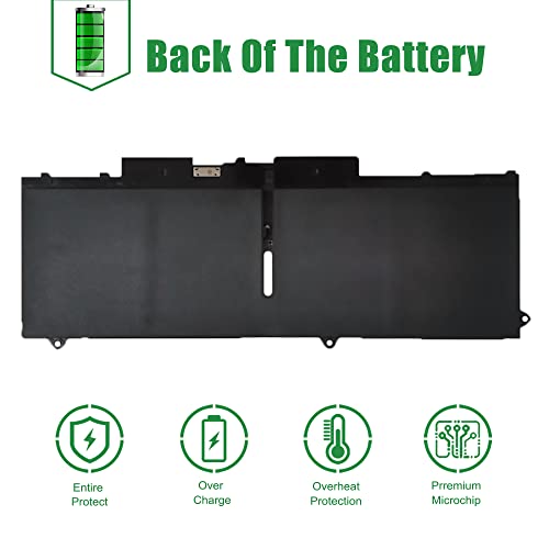 07KRV CPX-H4PVC 58Wh Laptop Battery Replacement for Dell Latitude 5530 5430 5530 7330 7430 7530 Precision 3570 P104F P104F005 P104F006 P137G Series 0H4PVC H4PVC O7KRV Y86WG 15.2V 3625mAh - size: 13.2*5.4*1.3inch 07KRV
