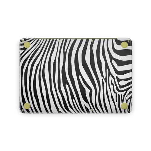 Laptop Skin Compatible with Apple MacBook Neo - Black Zebra - Premium 3M Vinyl Protective Wrap Decal Cover - Easy to Apply | Crafted in the USA by MightySkins - color: Black Zebra, size: MacBook Neo Full Cover Skin, style: Matte Finish