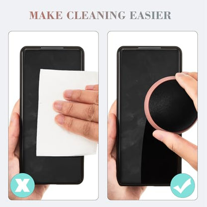 Suclain 4 Pack Touch Screen Cleaner Balls Phone Cleaning Ball Microfiber Touch Car Screen Glass Cleaner for Easter Computer Laptop Phone Monitor - color: Green, Blue, Warm Red, Yellow