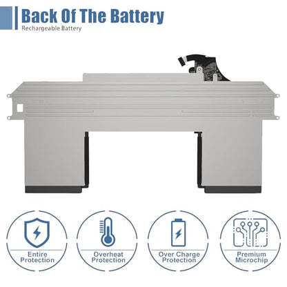 A1965 Laptop Battery Replacement for MacBook Air 13" Retina (2018 2019, Early 2020) EMC 3184 3302 MRE82 MRE92 MVFH2 MWTJ2 MVH22 MacBookAir8,1 8,2 9,1 Series A1932 A2179 11.4 V 55 Wh 4800 mAh - size: 11.27*5.87*0.17 inch A1965