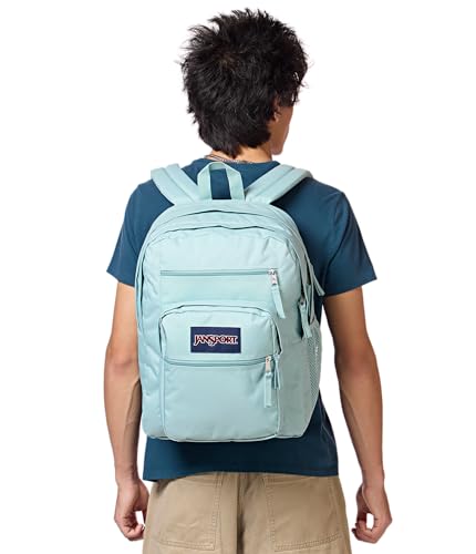JanSport Laptop Backpack - Computer Bag with 2 Compartments, Ergonomic Shoulder Straps, 15” Laptop Sleeve, Haul Handle - Faded Sage - color: Faded Sage