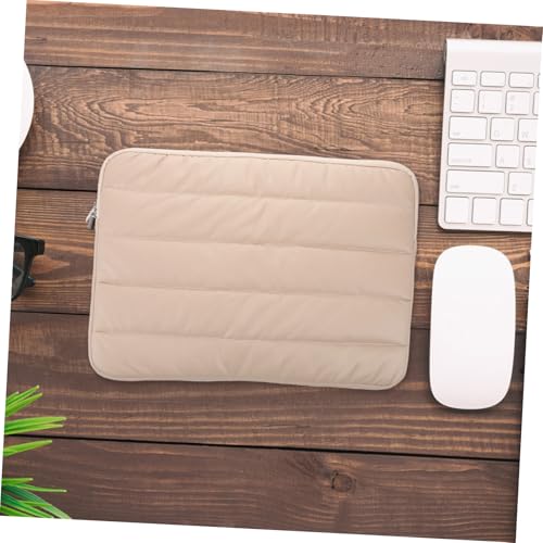 NUOBESTY Laptop Sleeve Water-Resistant Polyester Multiple Compartments for Organized Storage Stylish Design for Travel Office and School