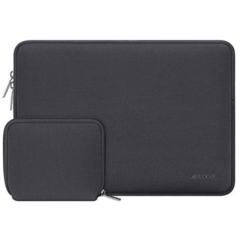 MOSISO Laptop Case 13 inch, 13 inch Laptop Sleeve with Small Case | Compatible with MacBook Neo / Air M5 M4 M3 M2 M1 2026-2018 / Pro M2 M1 2026-2016, Neoprene Computer Sleeve Bag, Space Gray - color: Space Gray, size: 13 inch