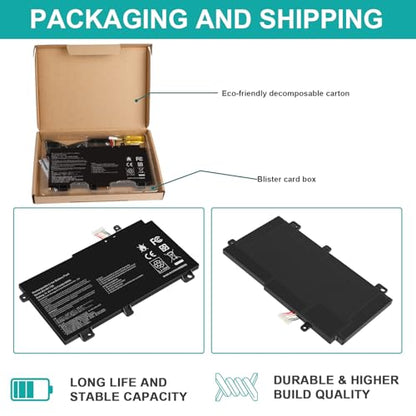 Futurebatt B31N1726 Battery Replacement for Asus FX80 FX86 TUF FX504 FX504G FX504GD FX504GE FX504GM FX505 FX505DT FX505DV FX505DU A15 FA506IU A17 FA706II B31BNEH B31BN91 Serie - size: B31N1726