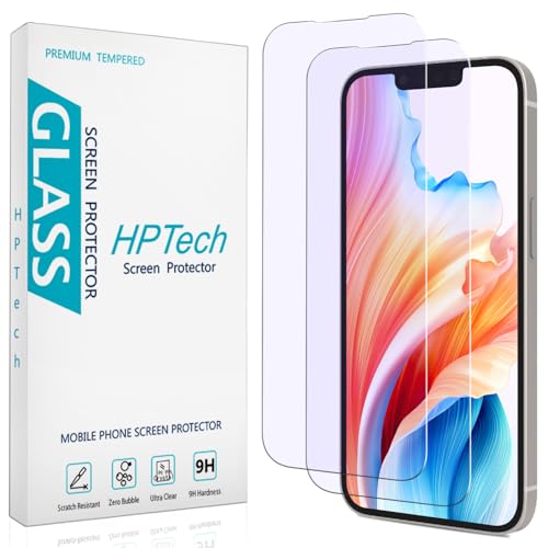 2 Pack Anti Blue Light Screen Protector Designed for iPhone 14, iPhone 13 and iPhone 13 Pro Eye Protection Tempered Glass Film, Easy to Install, Bubble Free - size: iPhone 14/13/13 Pro 6.1-inch