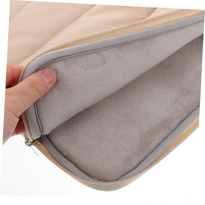 NUOBESTY Laptop Sleeve Water-Resistant Polyester Multiple Compartments for Organized Storage Stylish Design for Travel Office and School