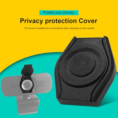 Webcam Cover – Dustproof Protective Privacy Lens Hood Cover | Slim Webcam Lens Protector for Laptop, Desktop, Tablet | Easy Slide Privacy Protector for Video Conferencing, Home and Office Security