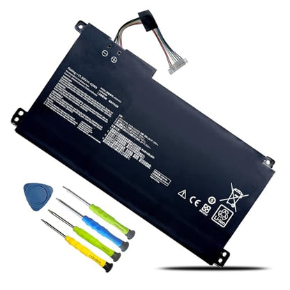 B31N1912 C31N1912 Laptop Battery Replacement for Asus VivoBook 14 E410M E410MA L410M L410MA F414MA E410KA E510 l510m l510 E510MA E510KA L510MA R522MA Series 0B200-03680200 42Wh 3550mAh - size: 8.07*1.96*0.82inch B31N1912