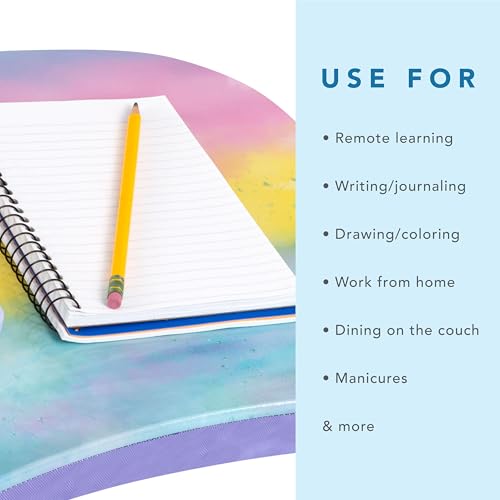 LAPGEAR MyStyle Lap Desk – Sunset Watercolor, Fits 15.6” Laptops - color: Sunset Watercolor