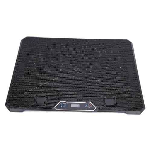 JTLB Gaming Laptop Cooling Pad 8 Levels Height Adjustable 2 USB Ports RGB Lights 12-19 Inch Laptop Cooler with 3C Adapter (14 Fans)