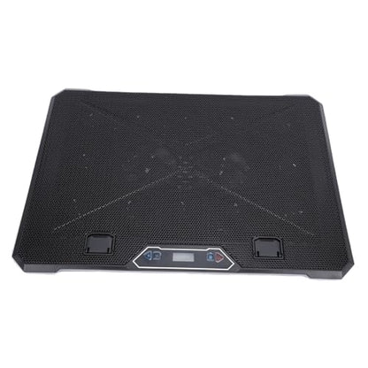 JTLB Gaming Laptop Cooling Pad 8 Levels Height Adjustable 2 USB Ports RGB Lights 12-19 Inch Laptop Cooler with 3C Adapter (14 Fans)