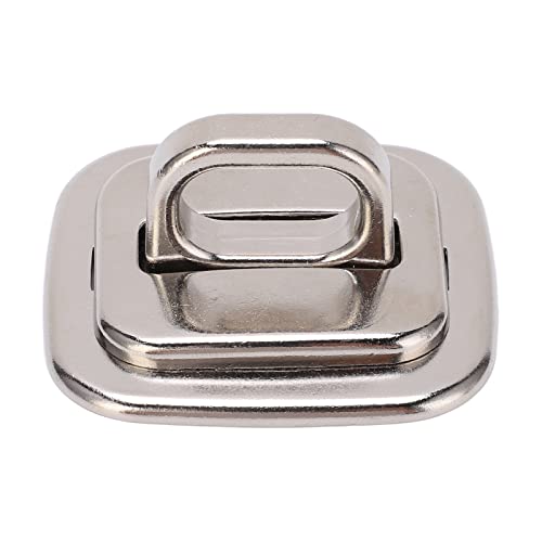 Against Theft Security Anchor Base | Computer Lock Fixed Plate for Laptops/Tablets/Monitors | Zinc Alloy Desktop Against Theft Solution | Easy Install with Tape & Screws