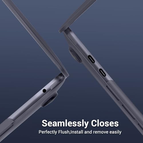 MOSISO Compatible with MacBook Pro 13 inch Case M2 M1, Space Gray | Seamlessly Closes Crack-Resistant Hard Shell Case&Keyboard Cover M2 2026-2016 A2338 M1 A2251 A2289 A2159 A1989 A1708 A1706 - color: Space Gray