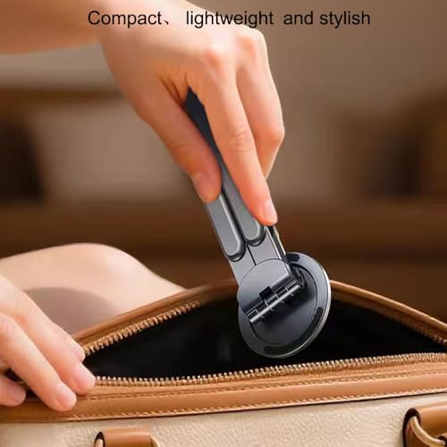 Adjustable Laptop Stand for Desk,Portable Metal Laptop Riser,Ergonomic Foldable Computer Stand,Lightweight Easy Storage,Collaborative Work,Compatible with MacBook/Dell/HP/Lenovo/Laptops up to17 inches