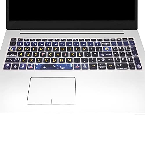 Keyboard Cover for Lenovo IdeaPad 320 330 330s 340s 520 720s 130 S145 L340 S340 15.6" 17.3"/ IdeaPad 3/Yoga C740 C940 15.6"/ ThinkBook 15/Lenovo-A12, Space Man - color: Space Man