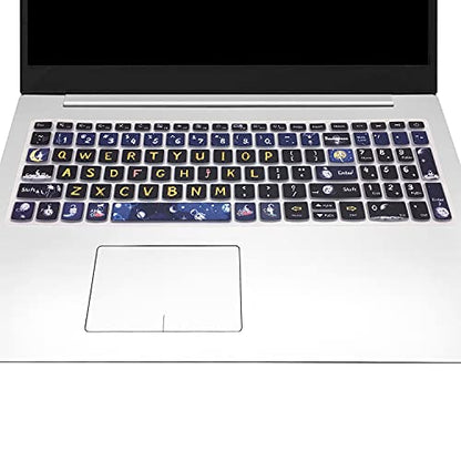 Keyboard Cover for Lenovo IdeaPad 320 330 330s 340s 520 720s 130 S145 L340 S340 15.6" 17.3"/ IdeaPad 3/Yoga C740 C940 15.6"/ ThinkBook 15/Lenovo-A12, Space Man - color: Space Man