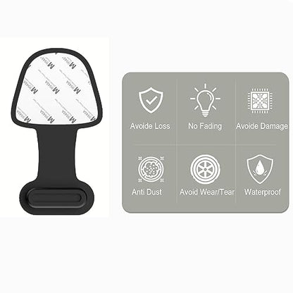 USB-C Plugs (12 PCS), Anti Lost Silicone USB Type C Port Plug Protector, USB C Dust Cover Caps Compatible with iPhone 15/16 / 17 Pro Max Plus, with Speaker Mesh Cover/Clean Tools