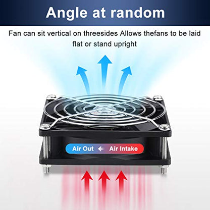 Wathai EC 92mm AC Axial Cooling Fan 110V 120V Industrial Case Fan 90mm | AC 110v - 240V Dual Ball High Speed Energy-efficient and lightweight - style: 92x25mm