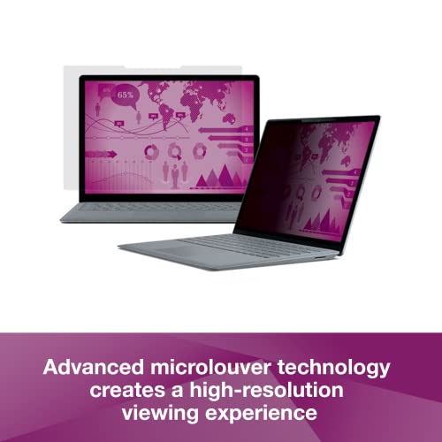 3M High Clarity Privacy Filter for 24.0" Widescreen Monitor | 16:9 Aspect Ratio, (HC240W9B)