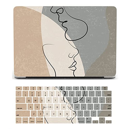 Laptop Case Compatible with Old Version MacBook Pro 13 Inch Case 2012 2011 2010 2009 2008 Release Model A1278 with CD-ROM, Plastic Hard Shell Case Cover & Keyboard Cover Skin - Lover - color: 1348 Lover, size: Pro 13" w/CD-ROM 2008-2012(A1278)