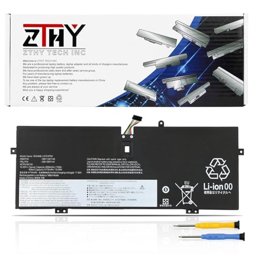 L21C4PH0 L21D4PH0 L21B4PH0 Laptop Battery Replacement for Lenovo IdeaPad Yoga 9-14IAP7 Type 82LU/ Yoga 9-14IRP8 Type 83B1 83B10006TW 82LU0007SB SB11D97136 5B11D97137 5B11D97146 SB11D97147 15.52V 75Wh - size: 10.79*3.74*0.2 inch L21C4PH0