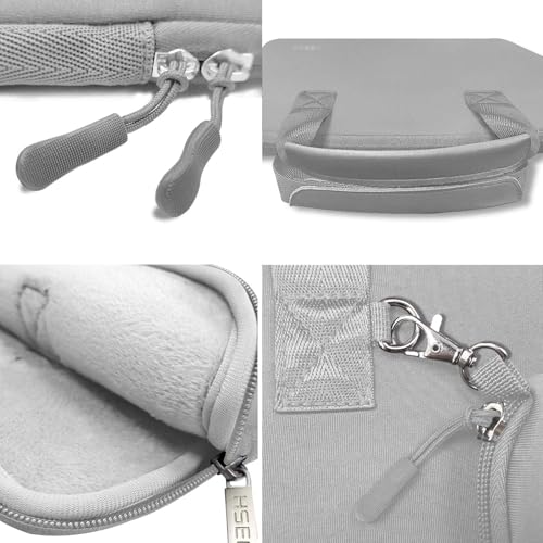 Hseok Laptop Sleeve 14 inch Case with Small Case, Compatible with MacBook Neo 14, MacBook Pro 14 M5/M4/M3/M2/M1, XPS 14 and Most 14 inch Notebooks, Neoprene Computer Handbag,G01Y01 - color: G01y01, size: 14"