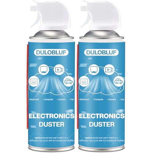 Compressed Air Duster: Computer Keyboard Cleaner