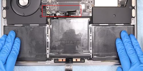 A1708 A1713 Battery for A2171 A2159 A2289 A2338, Compatible with MacBook Pro 13 Inch (Late 2016, Mid 2017, Mid 2019, 2020), EMC 2978 3301 3456 3578 3164 020-00946 MacBookPro13,1 14,1 - 11.4V 54.5Wh - size: 11.34*3.29*0.18inch A1713
