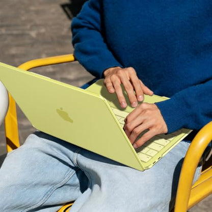B BELK for MacBook Neo Case 13 inch 2026 | (A18 Pro, Model A3404) | 1:1 Precision Fit | Official Citrus Clear | Matte Hard Shell Case | Scratch & Fingerprint Resistant for MacBook Neo 13 inch Case - color: Citrus Clear