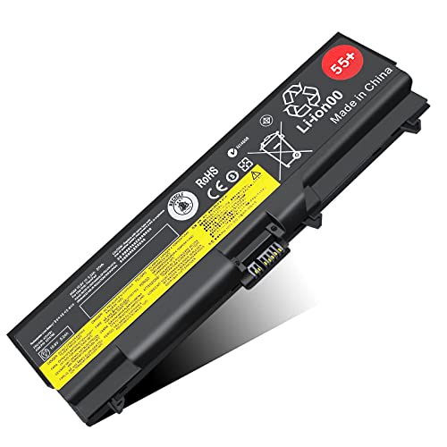 TSKYBEAR Laptop Battery Compatible with Lenovo ThinkPad T410 T510 T520 W510 W520 L412 L420 L512 SL410 SL510 50+ Battery fits P/N 0A36303 42T4799 42T4751 42T4235 42T4753 42T4796 - size: T410 T510