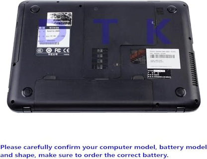DTK PA5024U-1BRS Battery Replacement for Toshiba P/N PA5025U-1BRS PA5026U-1BRS PA5023U-1BRS PA5027U-1BRS PABAS260 PABAS261 PABAS259 PABAS262 PABAS263 Laptop Netbook Computer Satellite L850 10.8V